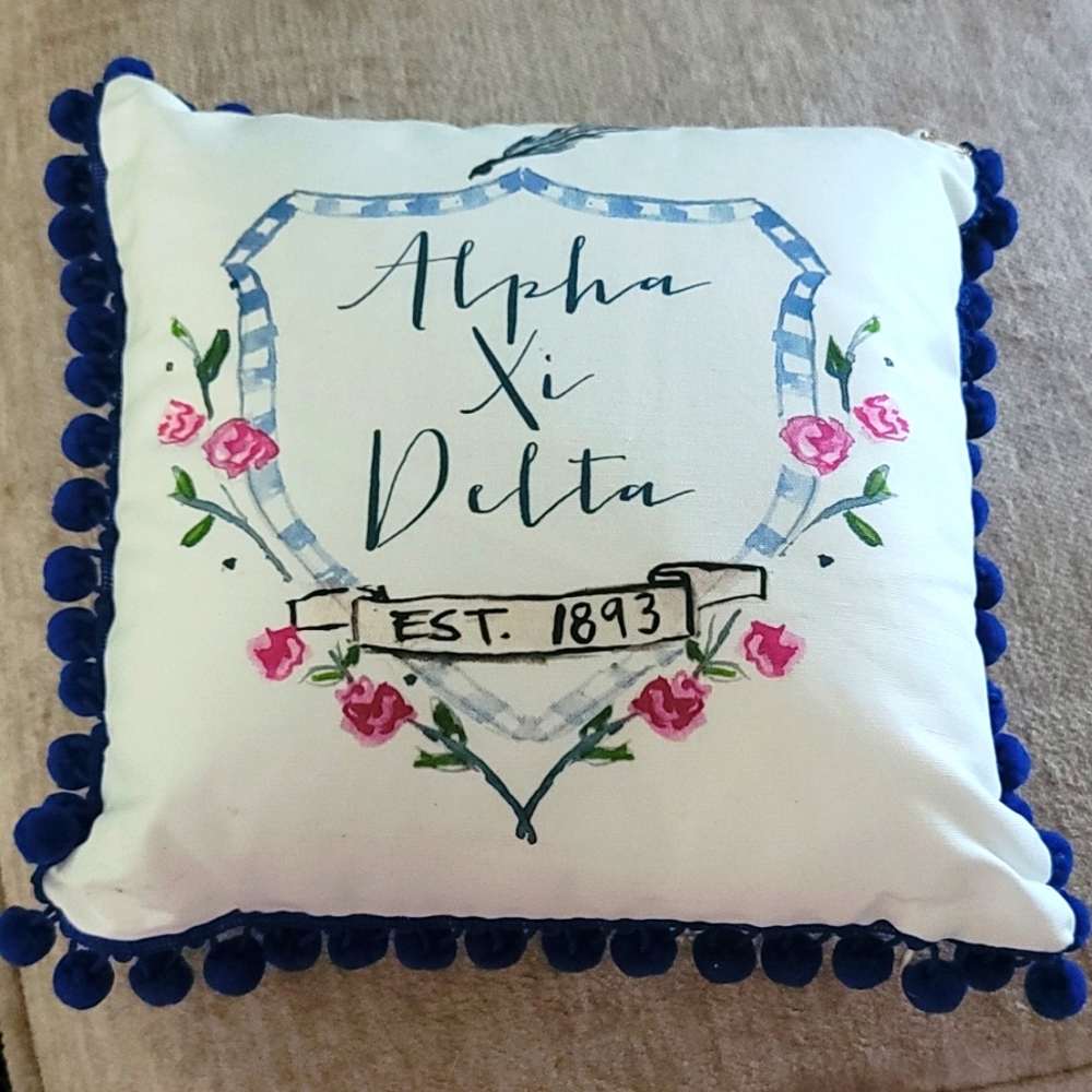 Alpha Xi Delta pillow